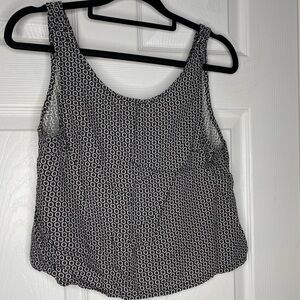 BRANDY MELVILLE Daisy Crop Top Open Back One Size
